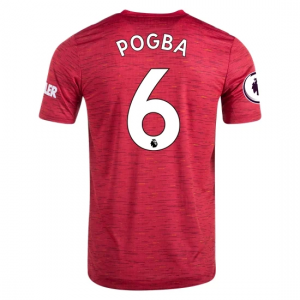 Camisetas de fútbol Manchester United Paul Pogba 6 1ª equipación 2020 21 – Manga Corta