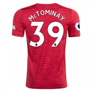 Camisetas de fútbol Manchester United Scott McTominay 39 1ª equipación 2020 21 – Manga Corta