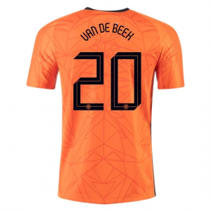 Camisetas Países Bajos Donny van de Beek 20 1ª equipación Eurocopa 2020 – Manga Corta