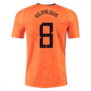 Camisetas Países Bajos Georginio Wijnaldum 8 1ª equipación Eurocopa 2020 – Manga Corta
