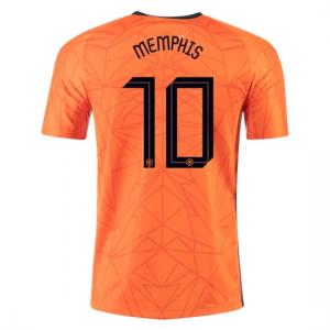 Camisetas Países Bajos Memphis Depay 10 1ª equipación Eurocopa 2020 – Manga Corta