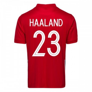 Camisetas Noruega Erling Haaland 23 1ª equipación 20-21 – Manga Corta