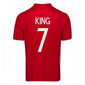 Camisetas Noruega Joshua King 7 1ª equipación 20-21 – Manga Corta