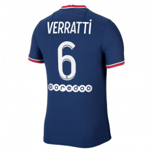 Camisetas de fútbol Paris Saint Germain PSG Marco Verratti 6 1ª equipación 2021-22 – Manga Corta