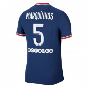 Camisetas de fútbol Paris Saint Germain PSG Marquinhos 5 1ª equipación 2021-22 – Manga Corta