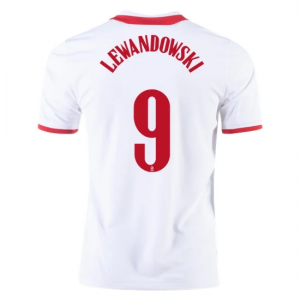 Camisetas Polonia Robert Lewandowski 9 1ª equipación Euro 202
