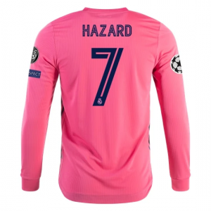 Camisetas de fútbol Real Madrid Eden Hazard 7 2ª equipación 2020 21 – Manga Larga