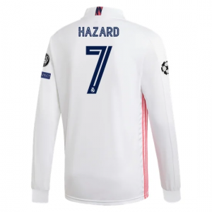 Camisetas de fútbol Real Madrid Eden Hazard 7 1ª equipación 2020 21 – Manga Larga