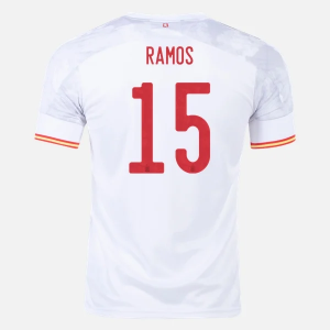 Camisetas España Sergio Ramos 15 2ª equipación Eurocopa 2020 – Manga Corta