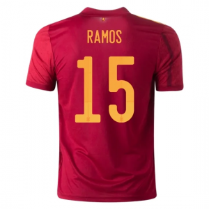 Camisetas España Sergio Ramos 15 1ª equipación Eurocopa 2020 – Manga Corta