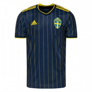Camisetas Suecia 2ª equipación Eurocopa 2020 – Manga Corta