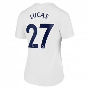 Camisetas Tottenham Hotspur Lucas Moura 27 Mujer 1ª equipación 2021 22 – Manga Corta