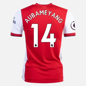 Camisetas fútbol Arsenal Pierre Emerick Aubameyang 14 1ª equipación 2021/22 – Manga Corta