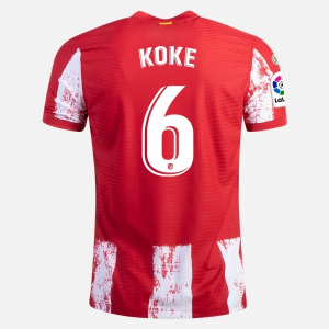 Camisetas fútbol Atlético Madrid Koke 6 1ª equipación 2021/22 – Manga Corta