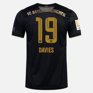 Camisetas fútbol FC Bayern München Alphonso Davies 19 2ª equipación adidas 2021/22 – Manga Corta