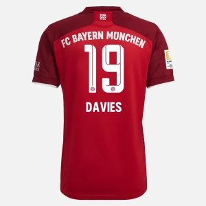Camisetas fútbol FC Bayern München Alphonso Davies 19 1ª equipación 2021/22 – Manga Corta