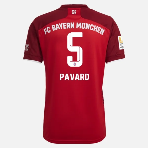 Camisetas fútbol FC Bayern München Benjamin Pavard 5 1ª equipación 2021/22 – Manga Corta