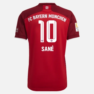 Camisetas fútbol FC Bayern München Leroy Sane 10 1ª equipación adidas 2021/22 – Manga Corta