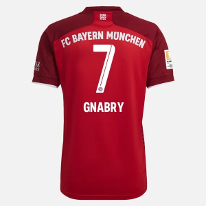 Camisetas fútbol FC Bayern München Serge Gnabry 7 1ª equipación 2021/22 – Manga Corta