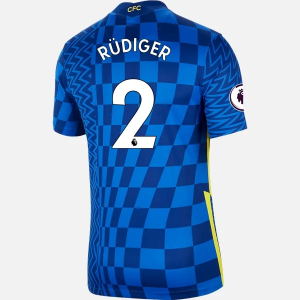 Camisetas fútbol Chelsea Antonio Rudiger 2 1ª equipación Nike 2021/22 – Manga Corta