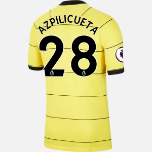 Camisetas fútbol Chelsea Cesar Azpilicueta 28 2ª equipación Nike 2021/22 – Manga Corta