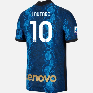 Camisetas fútbol Inter Milan Lautaro Martinez 10 1ª equipación 2021/22 – Manga Corta