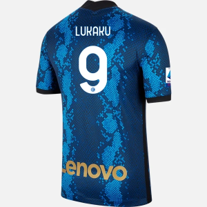 Camisetas fútbol Inter Milan Romelu Lukaku 9 1ª equipación 2021/22 – Manga Corta