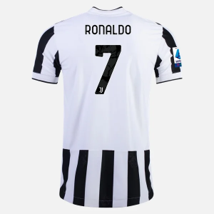 Camisetas de fútbol baratas Juventus Cristiano Ronaldo 7 1ª equipación adidas 2021 2022 – Manga Corta