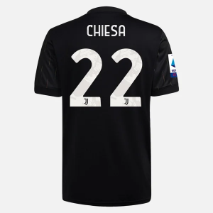 Camisetas fútbol Juventus Federico Chiesa 22 2ª equipación adidas 2021/22 – Manga Corta