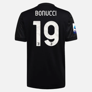 Camisetas fútbol Juventus Leonardo Bonucci 19 2ª equipación adidas 2021/22 – Manga Corta