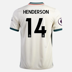 Camisetas fútbol Liverpool FC Jordan Henderson 14 2ª equipación Nike 2021/22 – Manga Corta