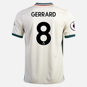Camisetas fútbol Liverpool FC Steven Gerrard 8 2ª equipación Nike 2021/22 – Manga Corta