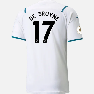 Camisetas de fútbol baratas Manchester City Kevin De Bruyne 17 2ª equipación PUMA 2021 2022 – Manga Corta