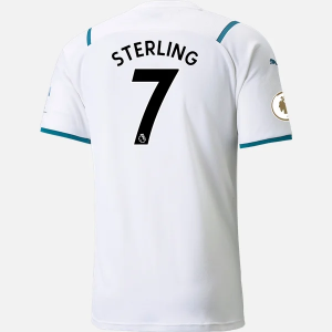 Camisetas fútbol Manchester City Raheem Sterling 7 2ª equipación 2021/22 – Manga Corta