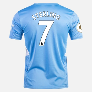 Camisetas fútbol Manchester City Raheem Sterling 7 1ª equipación 2021/22 – Manga Corta