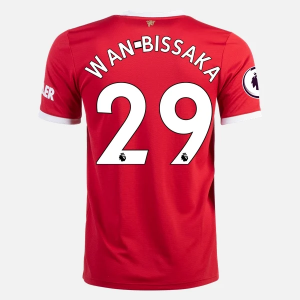 Camisetas fútbol Manchester United Aaron Wan Bissaka 29 1ª equipación 2021/22 – Manga Corta