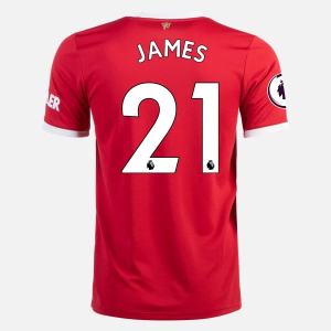 Camisetas fútbol Manchester United Daniel James 21 1ª equipación 2021/22 – Manga Corta
