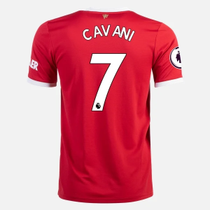 Camisetas fútbol Manchester United Edinson Cavani 7 1ª equipación 2021/22 – Manga Corta