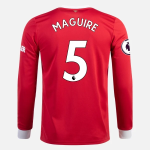 Camisetas fútbol Manchester United Harry Maguire 5 1ª equipación 2021/22 – Manga Larga