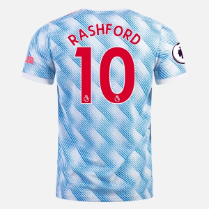 Camisetas fútbol Manchester United Marcus Rashford 10 2ª equipación 2021/22 – Manga Corta