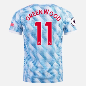 Camisetas fútbol Manchester United Mason Greenwood 11 2ª equipación 2021/22 – Manga Corta
