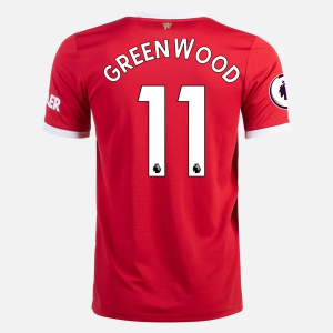 Camisetas fútbol Manchester United Mason Greenwood 11 1ª equipación 2021/22 – Manga Corta