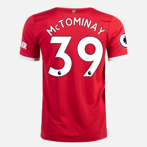 Camisetas fútbol Manchester United Scott McTominay 39 1ª equipación 2021/22 – Manga Corta