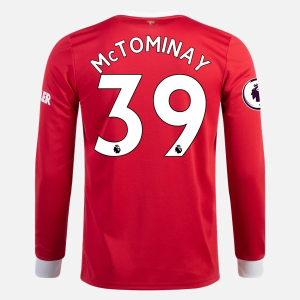 Camisetas fútbol Manchester United Scott McTominay 39 1ª equipación 2021/22 – Manga Larga
