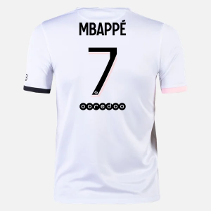 Camisetas fútbol Paris Saint Germain PSG Kylian Mbappé 7 2ª equipación Nike 2021/22 – Manga Corta