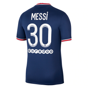 Camisetas fútbol Paris Saint Germain PSG Lionel Messi 30 Jordan Brand 1ª equipación 2021/22 – Manga Corta
