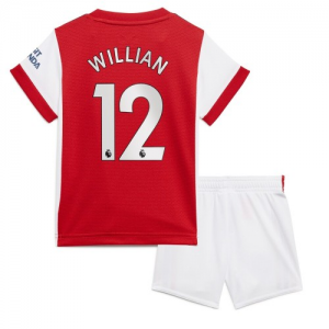 Camisetas de fútbol Arsenal Willian 12 1ª equipación Niños 2021 2022 – Manga Corta