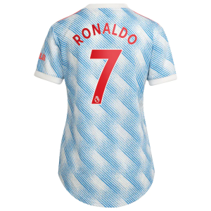 Camisetas fútbol Manchester United Cristiano Ronaldo 7 Femme 2ª equipación 2021 2022 – Manga Corta