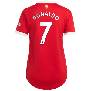 Camisetas fútbol Manchester United Cristiano Ronaldo 7 Femme 1ª equipación 2021 2022 – Manga Corta