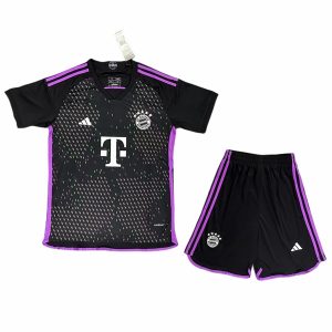 Camisetas de fútbol FC Bayern München Niños 2ª equipación 2023 2024 – Manga Corta